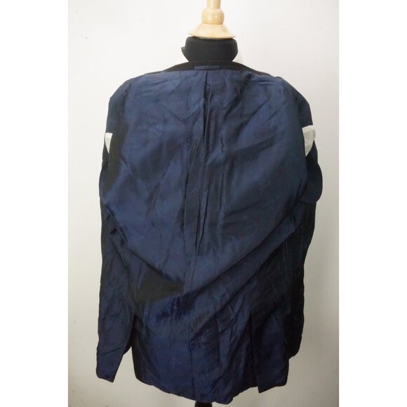 Kiton Cashmere Blend Charcoal Purple Windowpane Plaid Sport Coat Jacket 43 - Picture 6 of 7